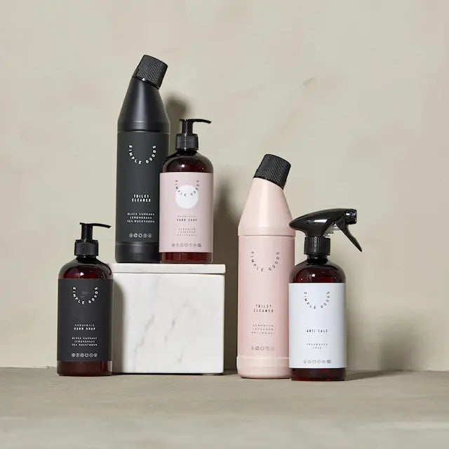 Simple Goods Geranium Diskmedel 450 ml Pumpflaska Ljusrosa