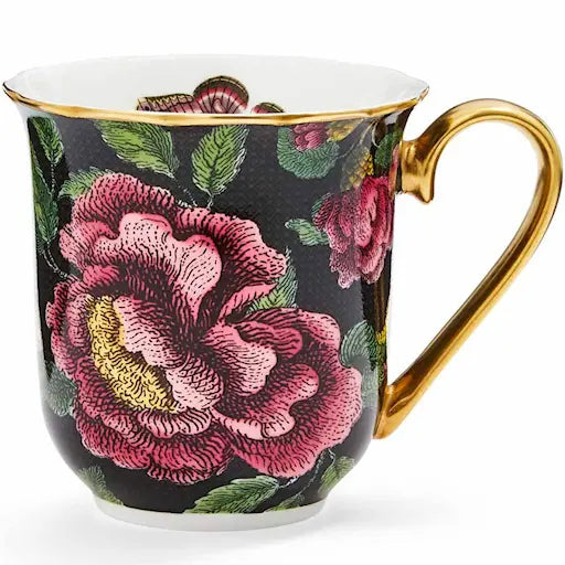 Spode Creatures of Curiosity Mugg 34 cl Black