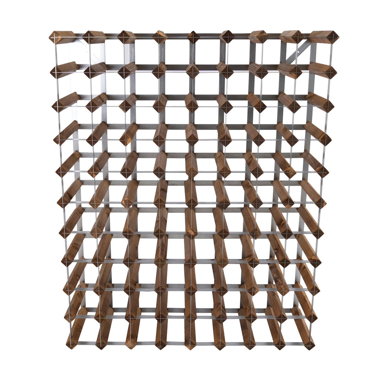 Traditional Wine Rack Vinställ Light Oak 90 flaskor