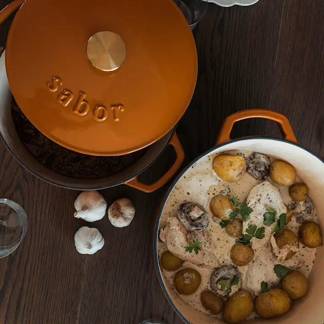 Sabor Classic gjutjärnsgryta 4,4 L pumpkin spice