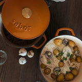 Sabor Classic gjutjärnsgryta 4,4 L pumpkin spice