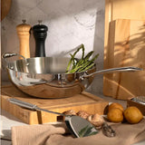 Anders Petter Classic wok 30 cm blank/borstad