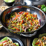 Hestan Nanobond Wok med lock 36 cm Stål
