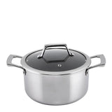 Hâws Santo gryta med lock 3,4 L beläggning stål/svart