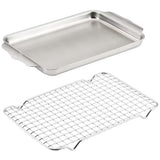 Hestan Ovenbond ugnsplåt med galler 24 x 39 cm