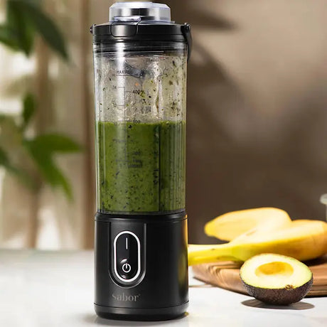 Sabor Select trådlös blender 0,4 L svart/klar