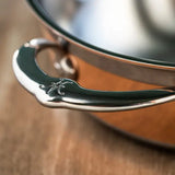 Hestan Copperbond Traktörpanna med lock 28 cm 4,7 L Koppar