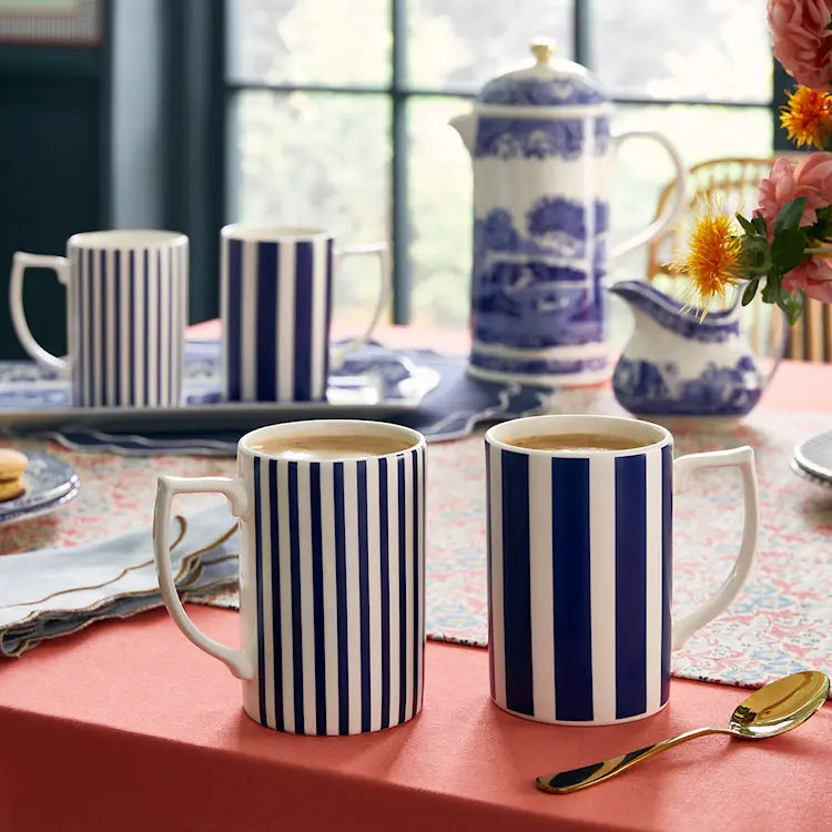 Spode Steccato mugg smalrandig 36 cl