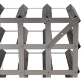 Traditional wine rack Vinställ Påbyggnadsbart 30 Flaskor Black