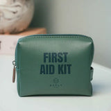 Safly Första hjälpen-kit To-Go 14x4,5x11 cm mossgrön