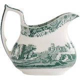 Spode Heritage Green Italian mjölkkanna 22 cl grön/vit
