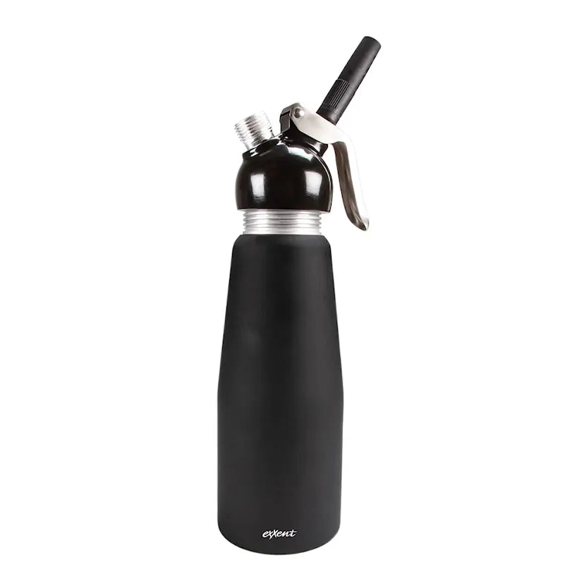 Exxent Gräddsifon 0,5 L Svart
