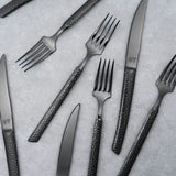 Vargen & Thor Lava bestickset 8 delar antracit