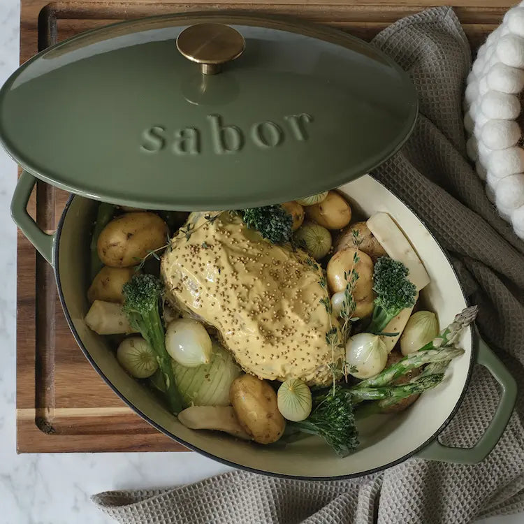 Sabor Gjutjärnsgryta 5,7 L oliv