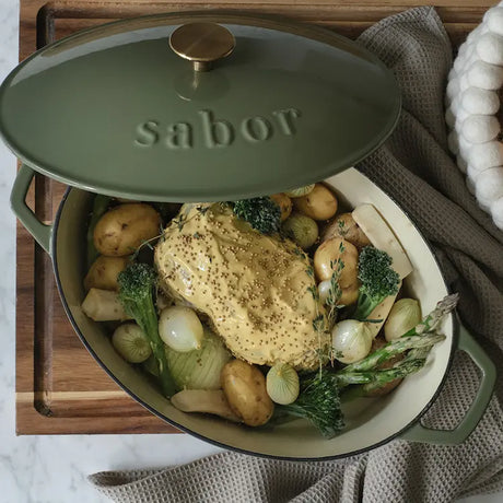 Sabor Gjutjärnsgryta 5,7 L oliv