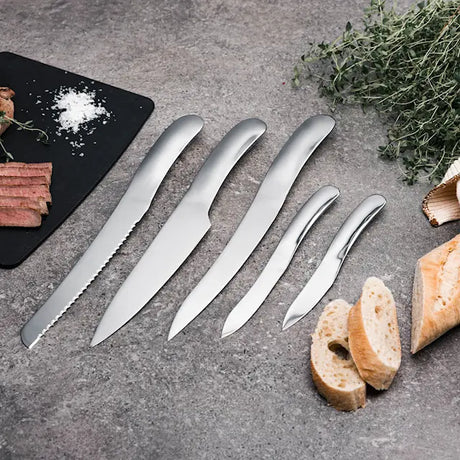Hâws Santo knivset 5 delar stål