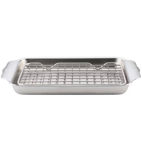 Hestan Ovenbond ugnsplåt med galler 16 x 28 cm
