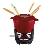 Beka Fondueset Gjutjärn 1,1 L Röd