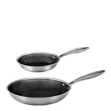 Hâws Santo hybrid stekpanna 2 delar 20+28 cm stål/svart