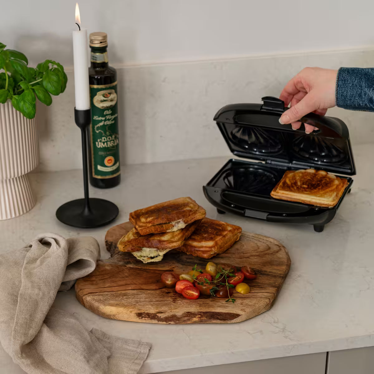 Obh Nordica Toasty smörgåsgrill svart