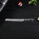 Damaskus By Haws Brödkniv 33 cm svart