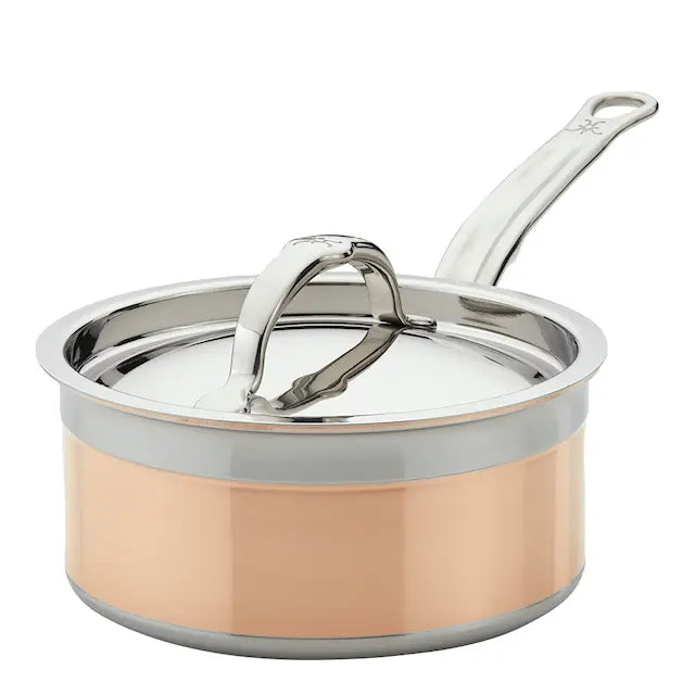 Hestan Copperbond Kastrull med lock 1,4 L Koppar