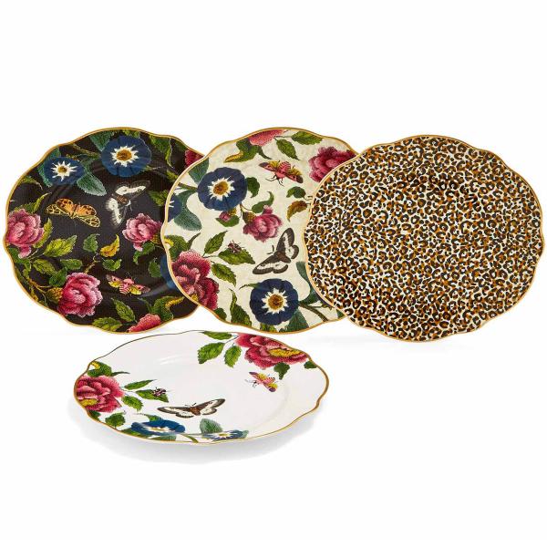 Spode Creatures of Curiosity Assietter 19 cm 4-pack