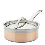 Hestan Copperbond gryta med lock 1,9 L Koppar
