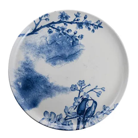 Stiernholm Yan tallrik 27 cm beige/blå