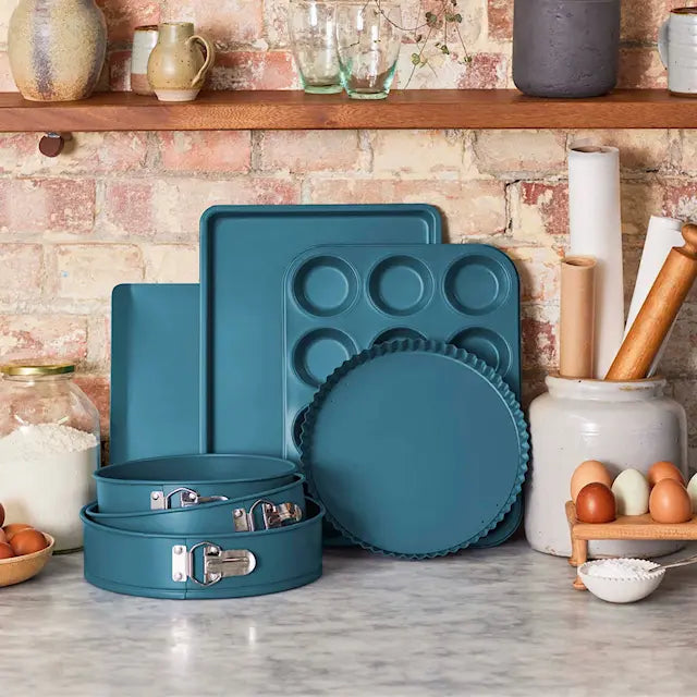Jamie Oliver muffinsform för 12 muffins blå