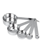 Anders Petter Steel Essential måttsats 5 delar borstat stål