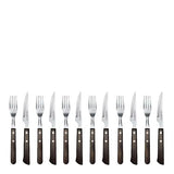 Anders Petter Classic grillbestick 12 delar brun/blank
