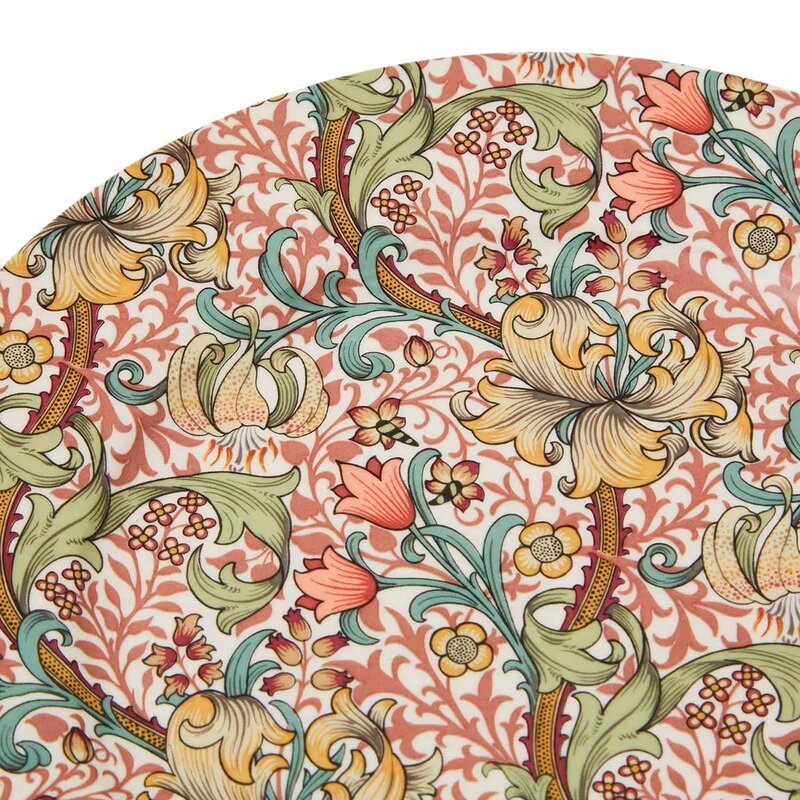 Spode Morris & Co assiett 20 cm 4-pack multi