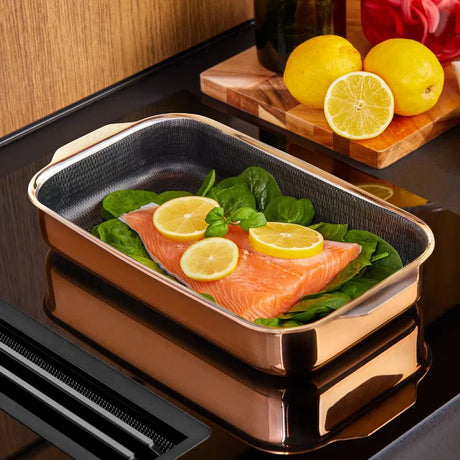 Hâws Santo roaster ugnsform hybrid rose gold 32x18 cm