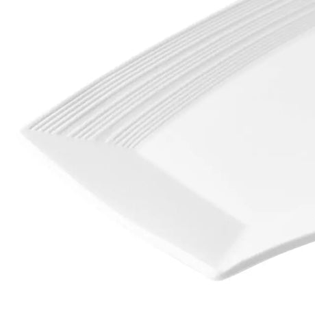 Stiernholm Zakir serveringsfat 55,5x17,5 cm vit