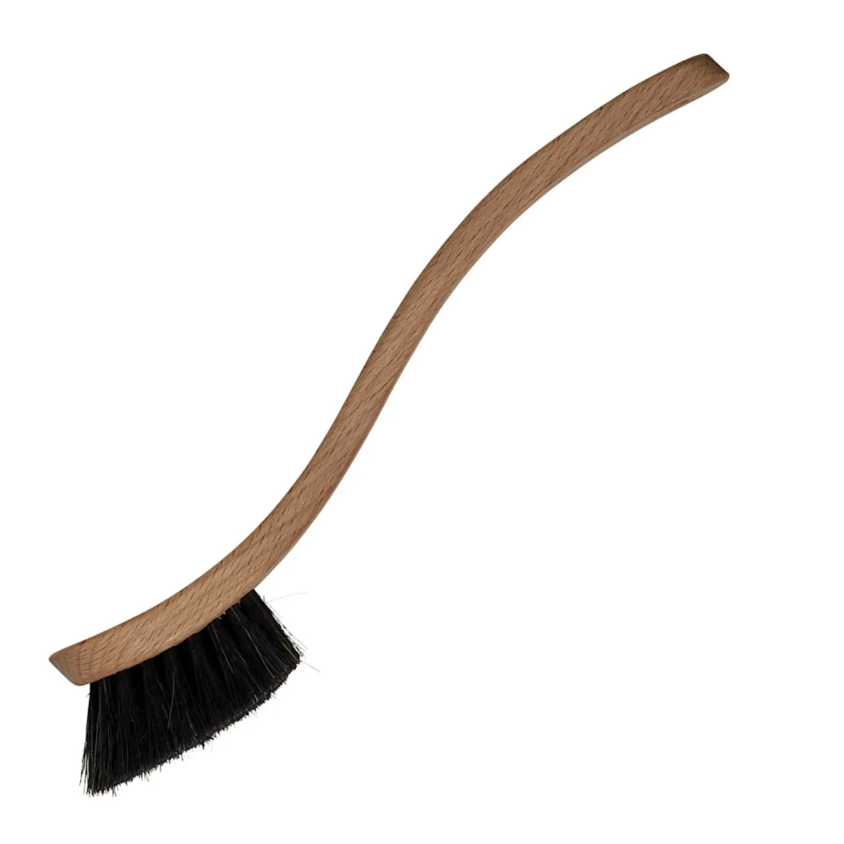 Simple Goods Wool Diskborste Soft 23 cm Natur/Svart