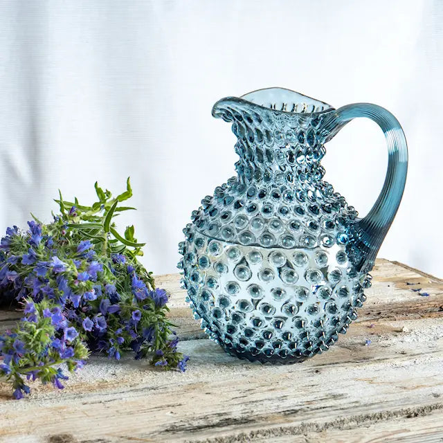 Klimchi Hobnail karaff 2 L misty blue