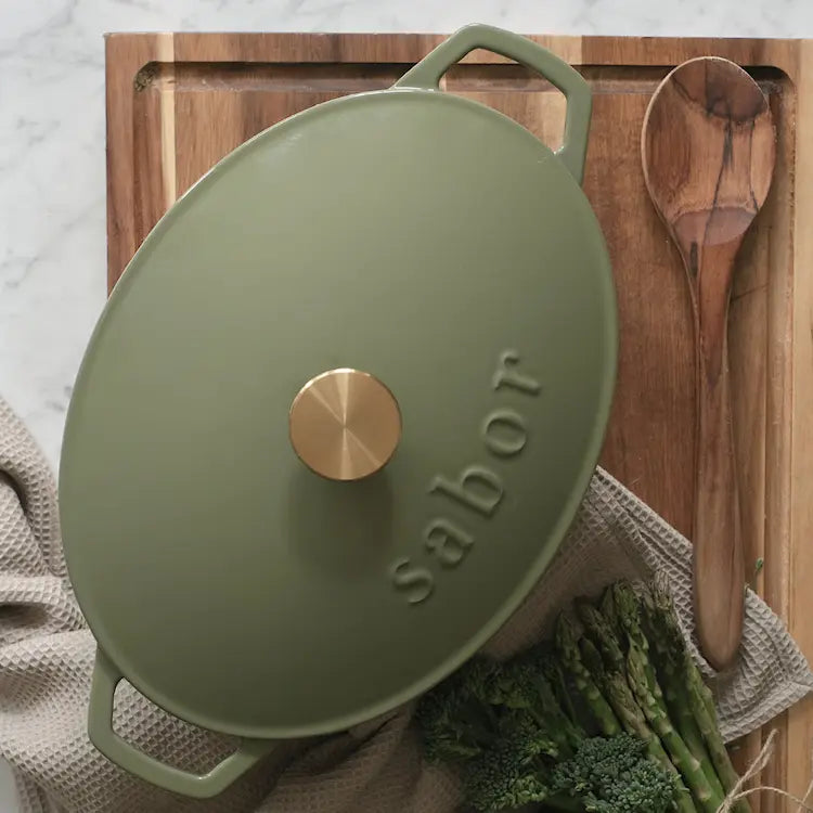 Sabor Gjutjärnsgryta 5,7 L oliv