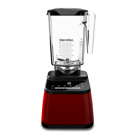 Blendtec Designer 650 Blender Röd - Kockensval