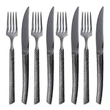 Vargen & Thor Lava bestickset 8 delar antracit