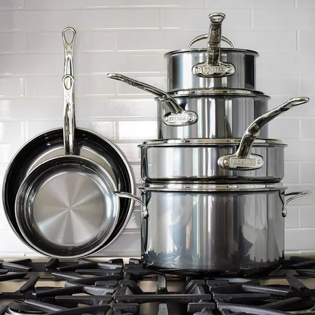 Hestan Nanobond Grytset 10 delar Stål