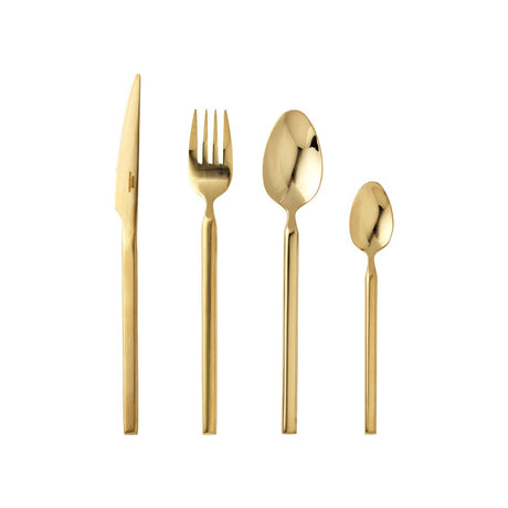 Broste Copenhagen Tvis Bestickset 16 delar Titanium Rose Gold - Kockensval