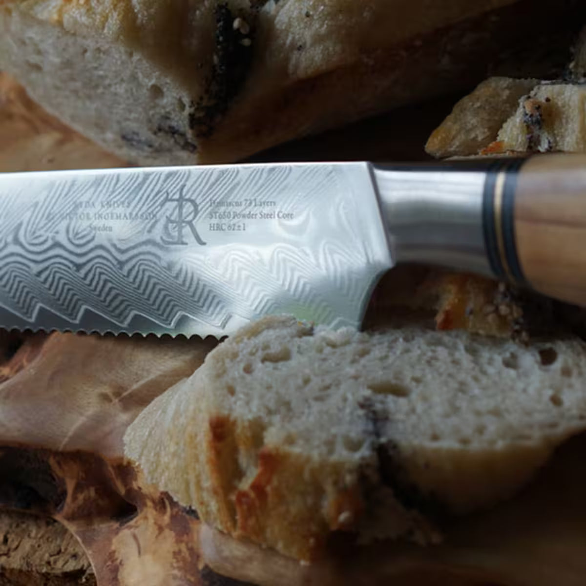 Ryda knives ST650 Brödkniv 23 cm