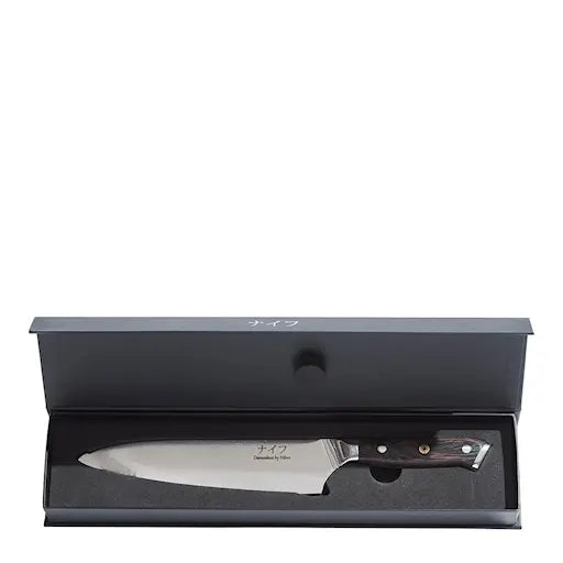 Damaskus By Haws Wengè kockkniv 32 cm