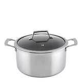 Hâws Santo gryta med lock 5,8 L beläggning stål/svart