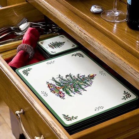 Spode Christmas Tree Bordstablett 30x40 cm 4-pack
