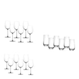 Modern House Sontell Vinset Glas 18 delar Klar