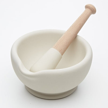 Milton Brook Mortel och stöt 15 cm vit