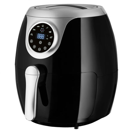 Champion Air Fryer XXL 5,6L 1800W Svart/Silver - Kockensval