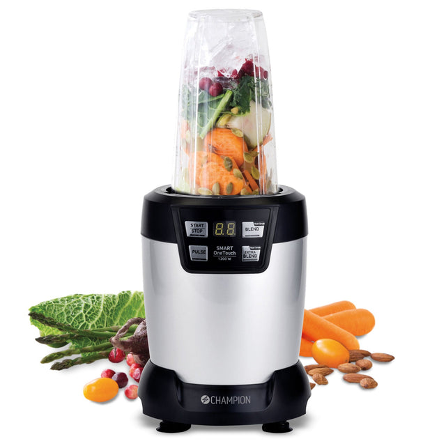 Champion Nutrition Blender Pro Digital 1200W Svart/Silver - Kockensval